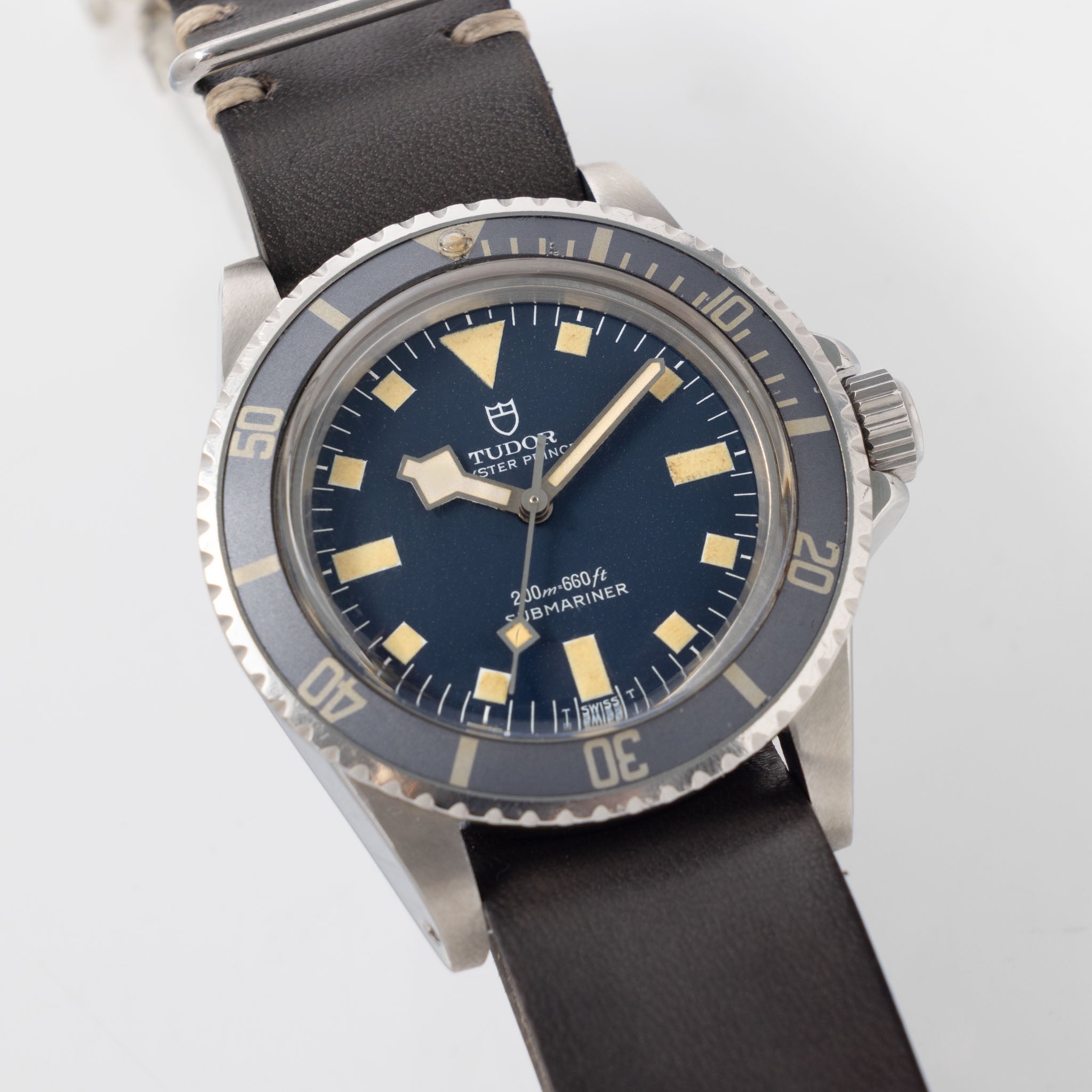 Tudor Submariner Snowflake Blue dial ref 9401