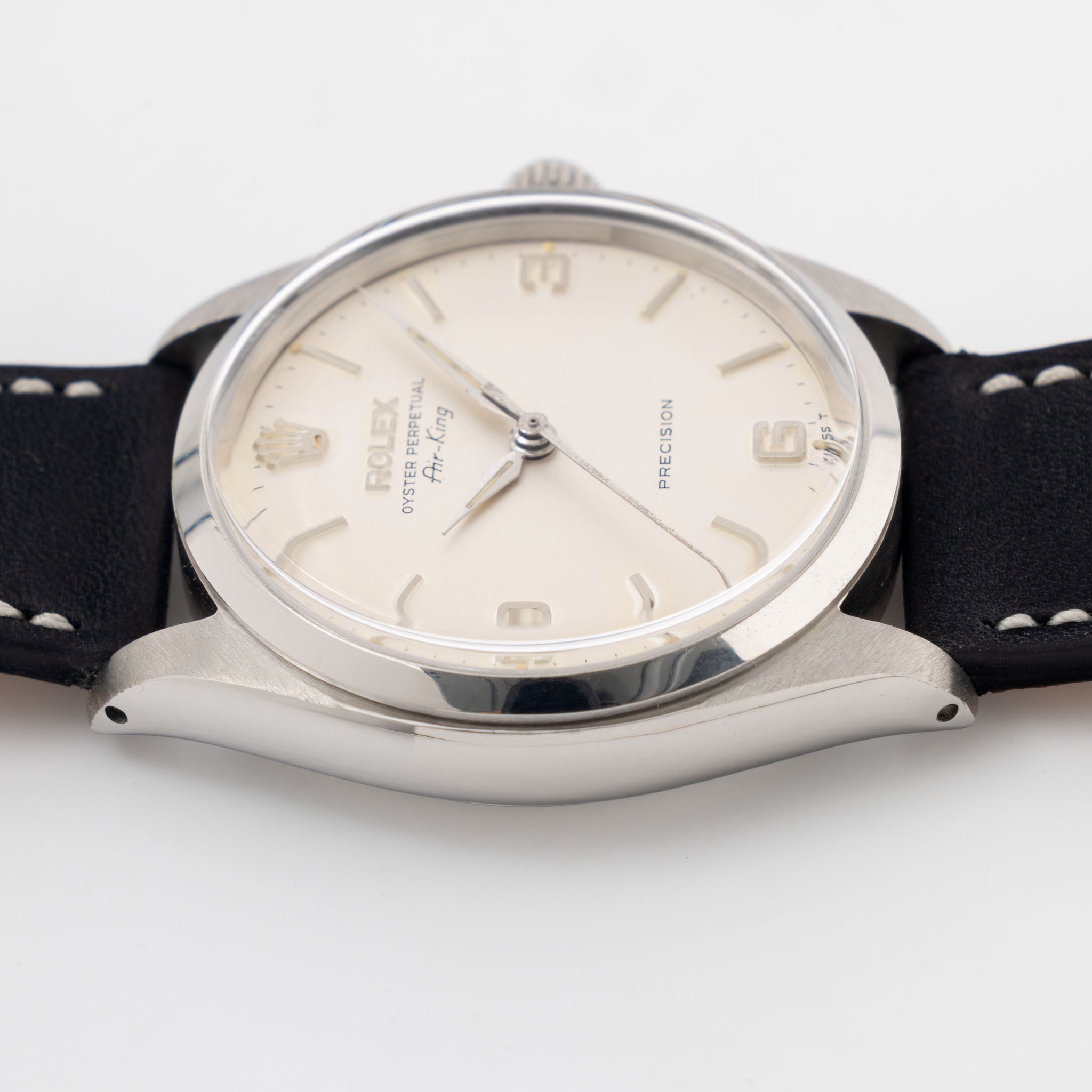 Rolex Oyster Perpetual Air-King 5500 Silver Arabic Numerals Dial