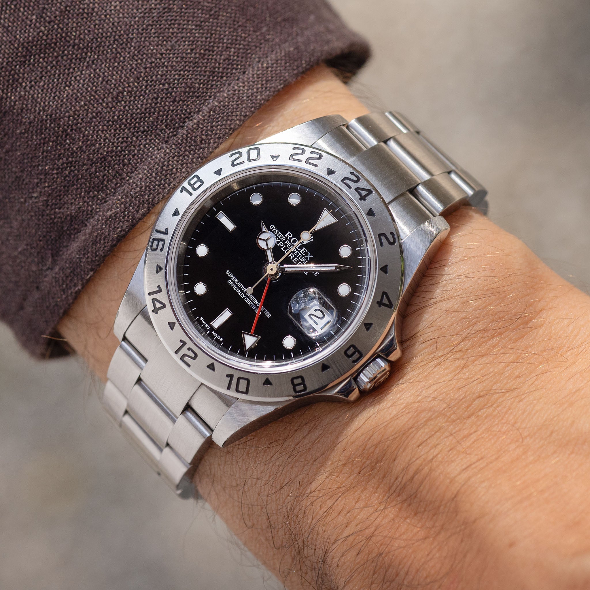 Rolex Explorer II 16570 Black Dial Box and Paper Set