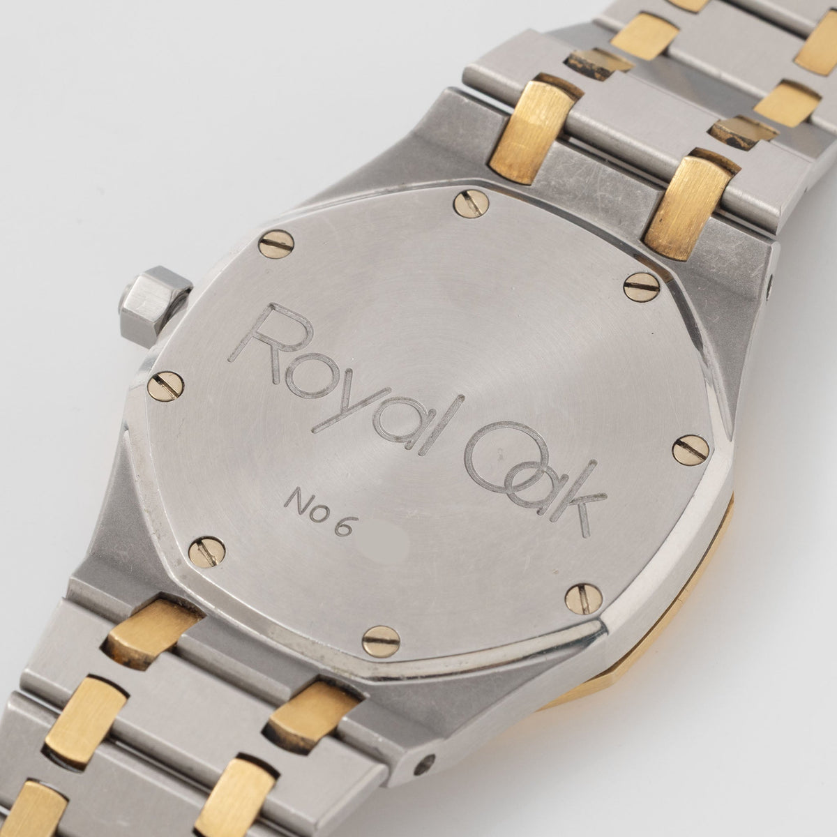 Audemars Piguet Royal Oak 14700SA Mini Jumbo Grey Dial in Steel and Yellow Gold