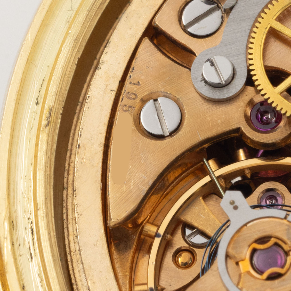 Omega Seamaster Cal.321 Chronograph Silver Dial in 18k Yellow Gold ref. 14904-62