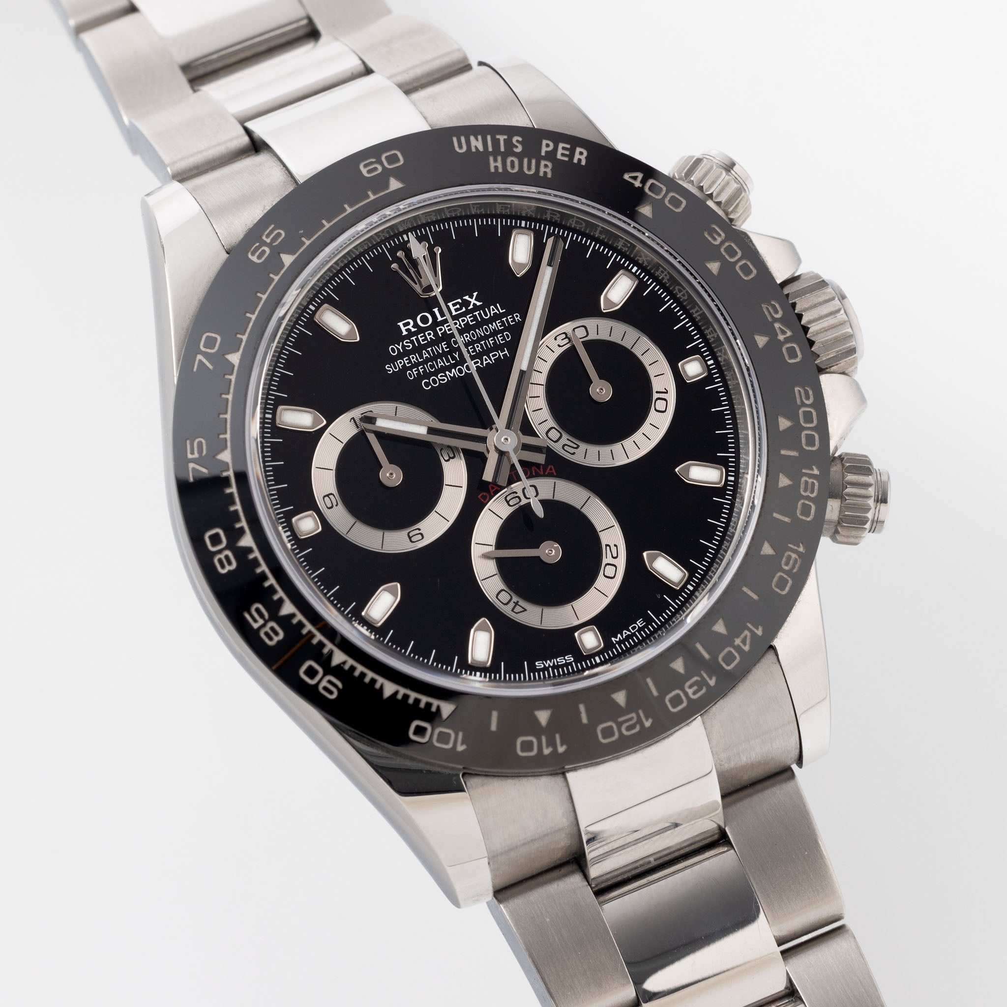 Rolex Cosmograph Daytona 116500LN Black Dial Full Set 2021
