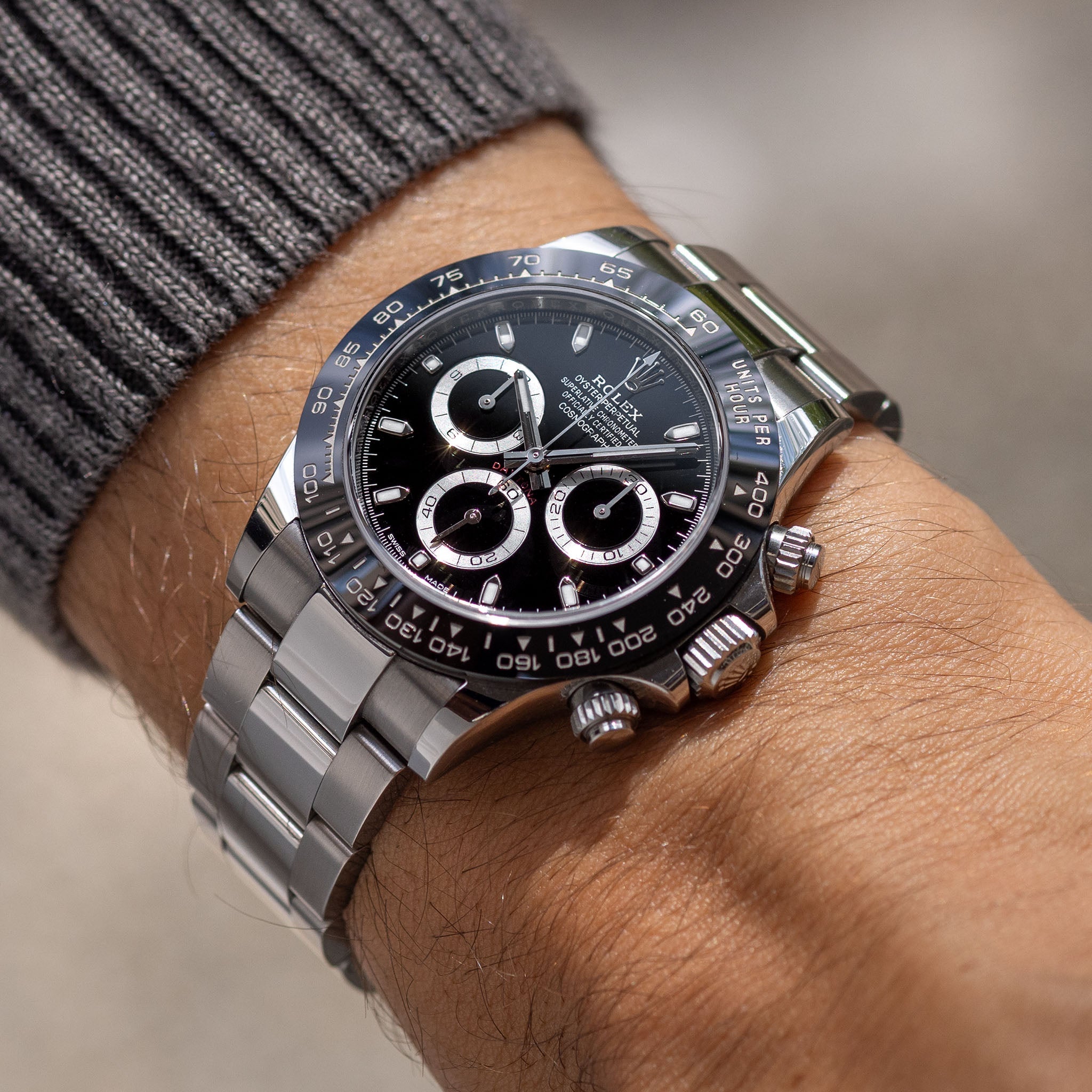 Rolex Cosmograph Daytona 116500LN Black Dial Full Set 2021