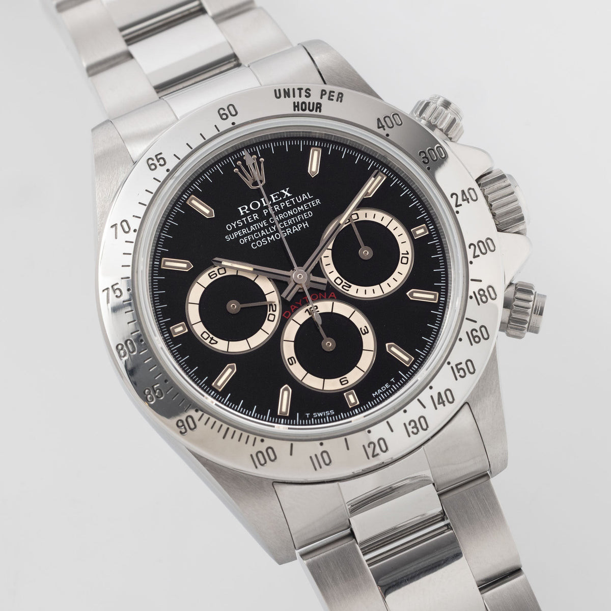 Rolex Cosmograph Daytona 16520 Black Dial T-series