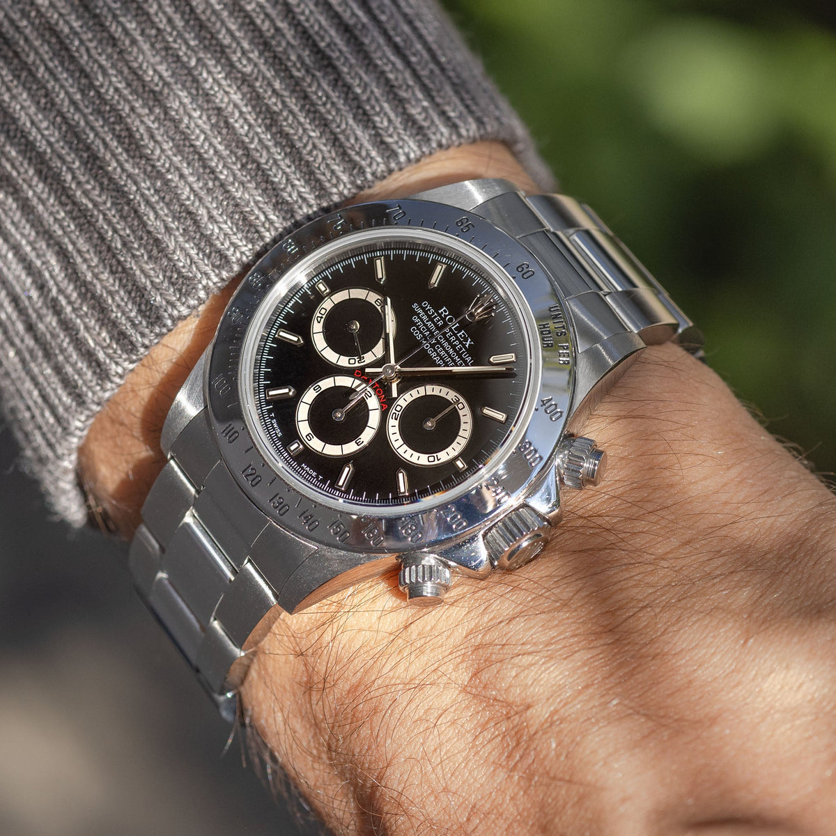 Rolex Cosmograph Daytona 16520 Black Dial T-series