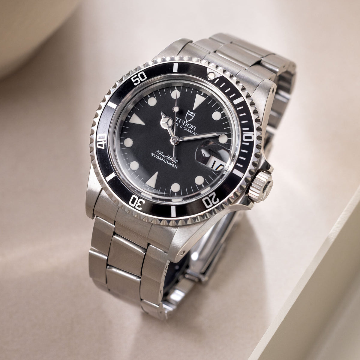 Tudor Submariner 79090 Black Dial with Original Warranty Paper