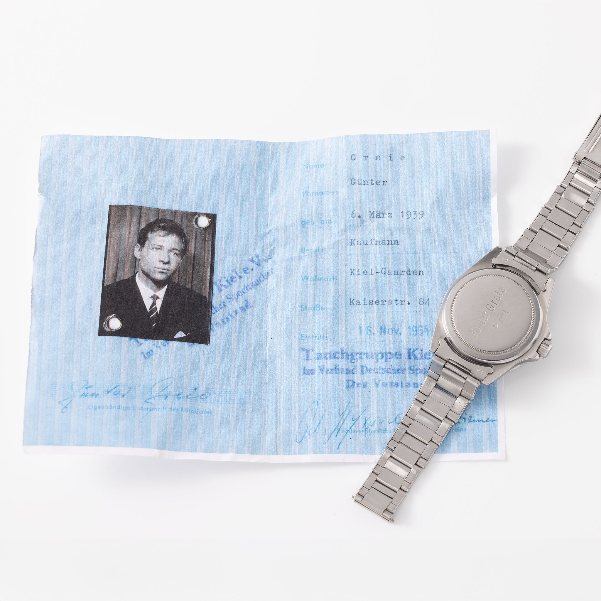 Rolex Submariner Gilt dial ref 5513 first owner provenance