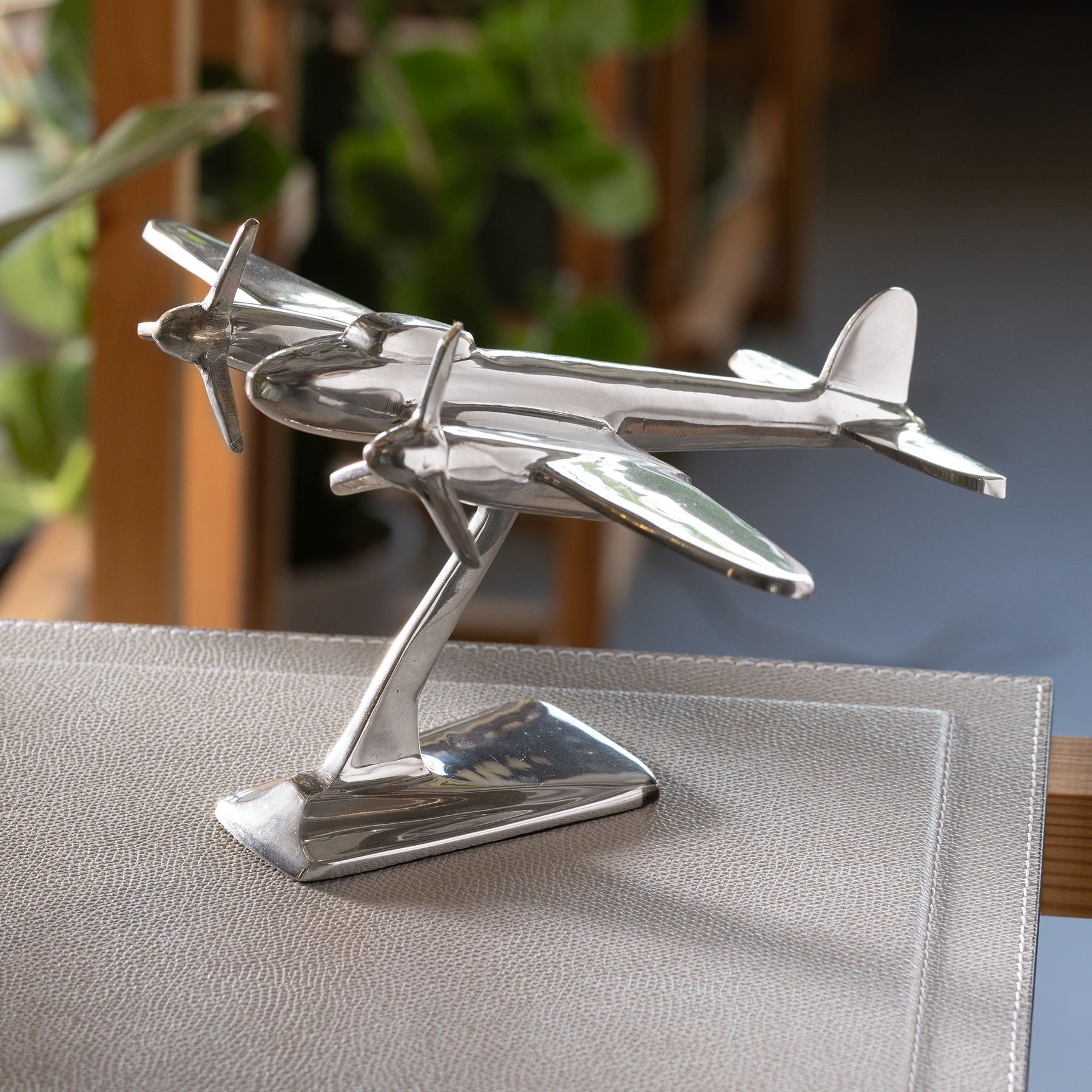 1970 Brass Chromed Airplane
