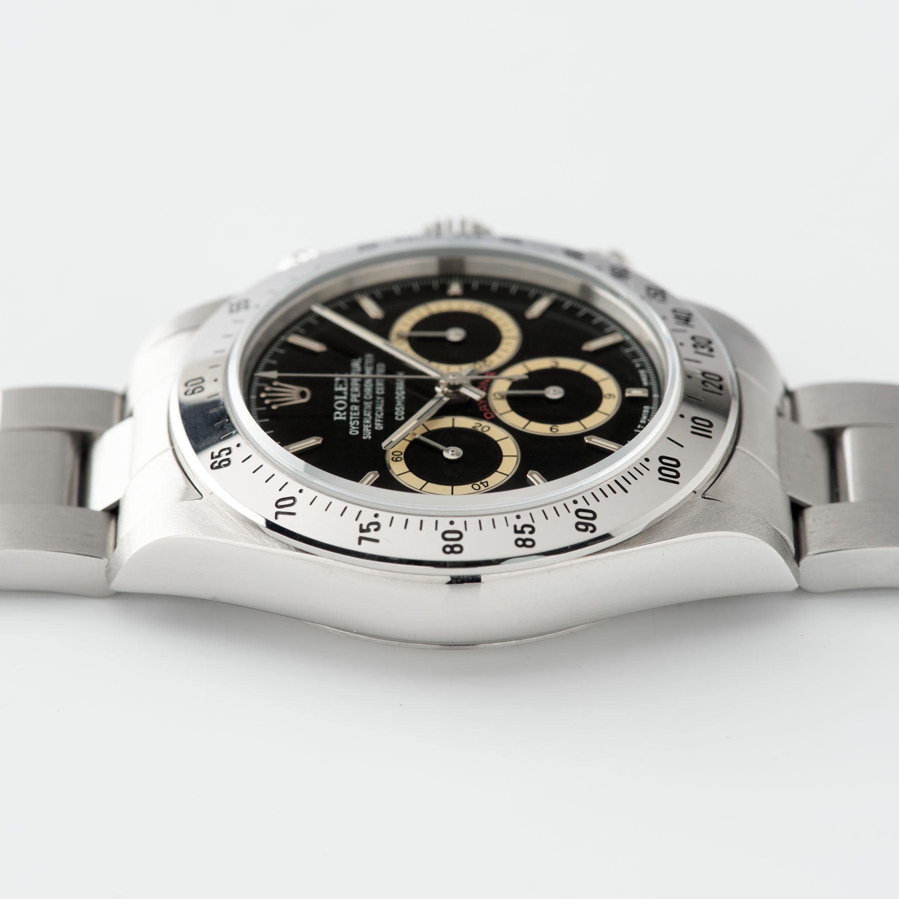 Rolex Daytona Steel 16520 Black Floating Dial 