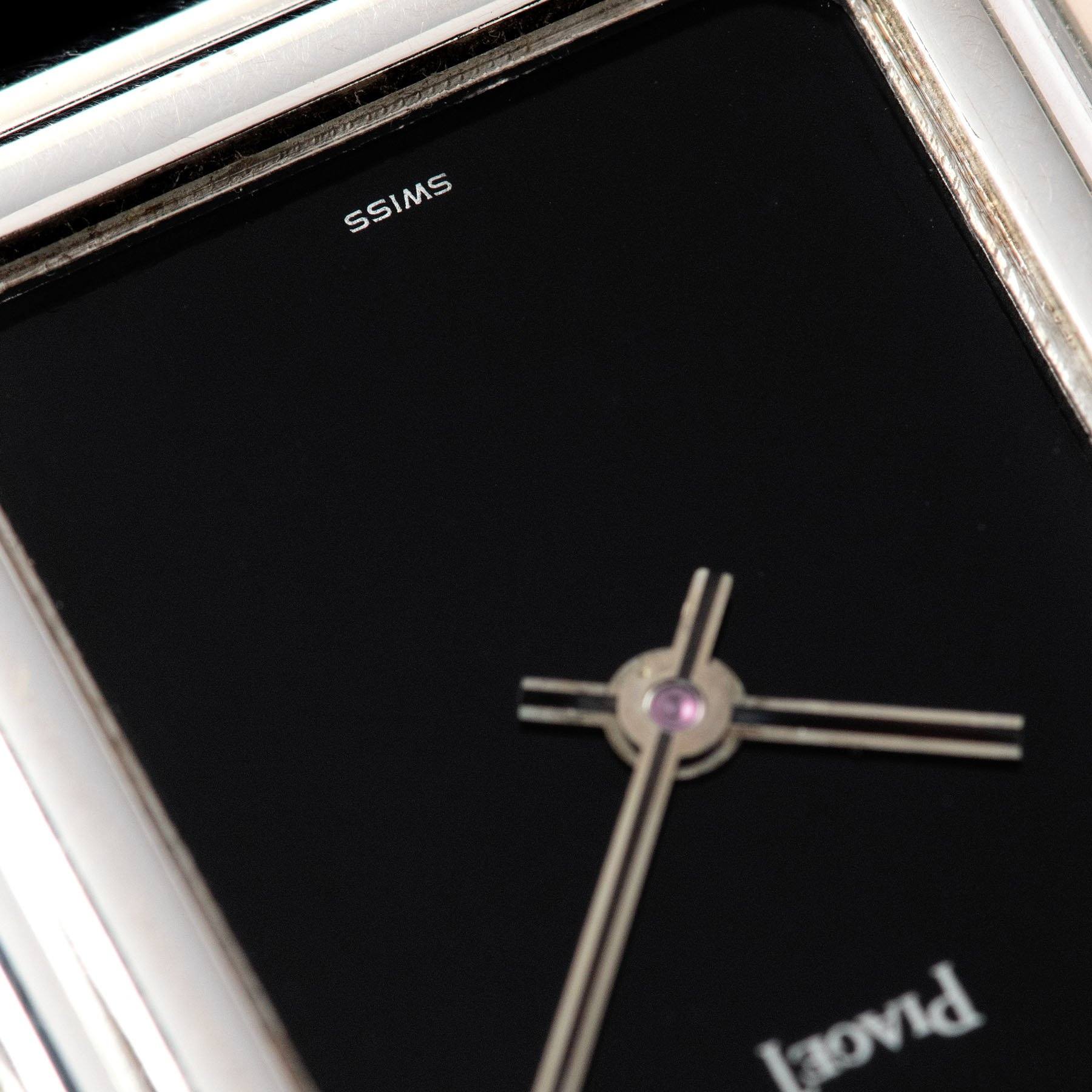 Piaget Onyx Dial White Gold ref 14101 Beta 21