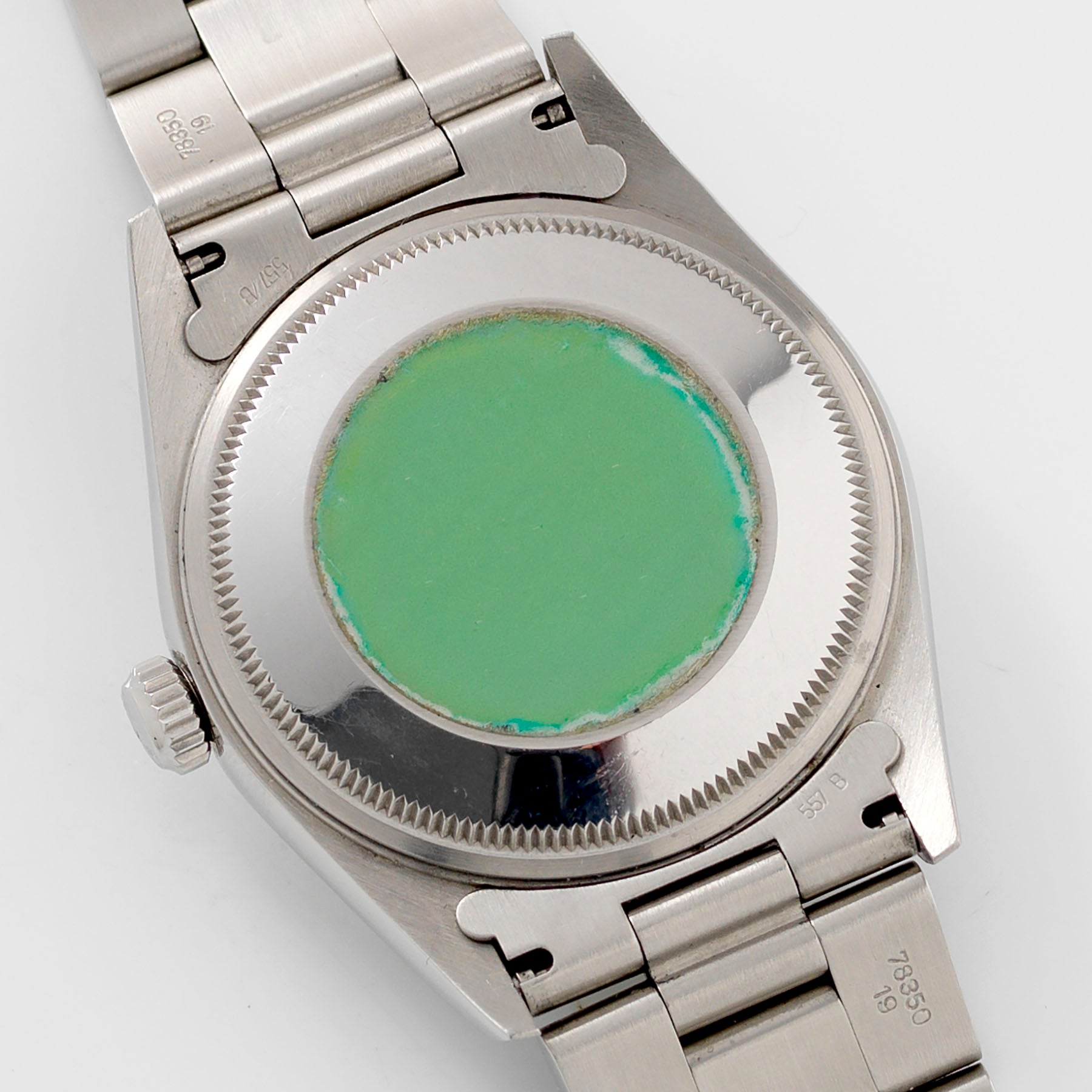 Rolex Air King Ref 14000 Blue Soleil Dial Box and Papers
