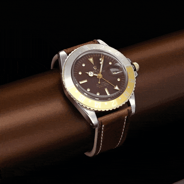 Rolex GMT-Master Matte Brown Nipple Dial Root Beer ref 1675 