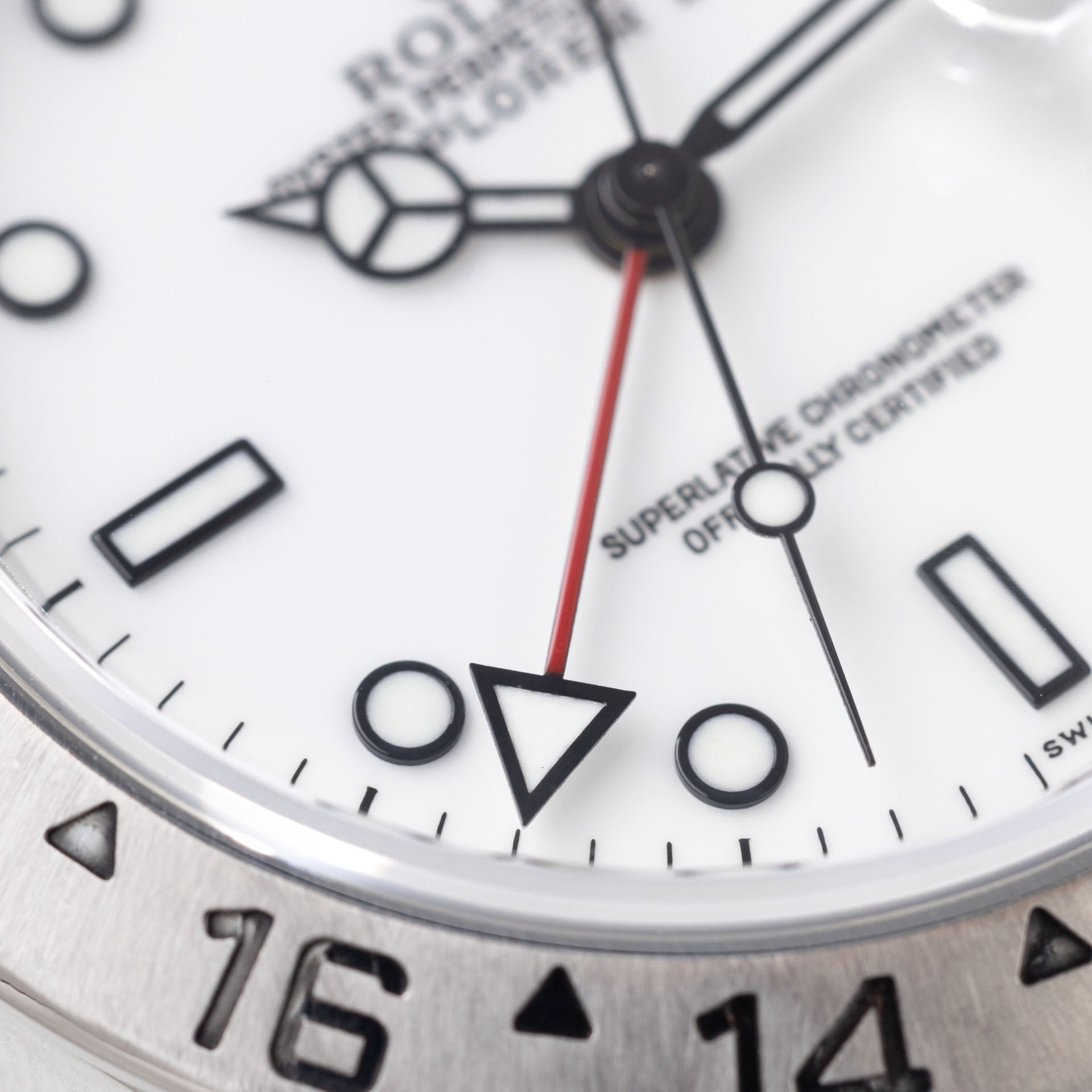 Rolex Explorer 2 16570 White Swiss-Only Dial 