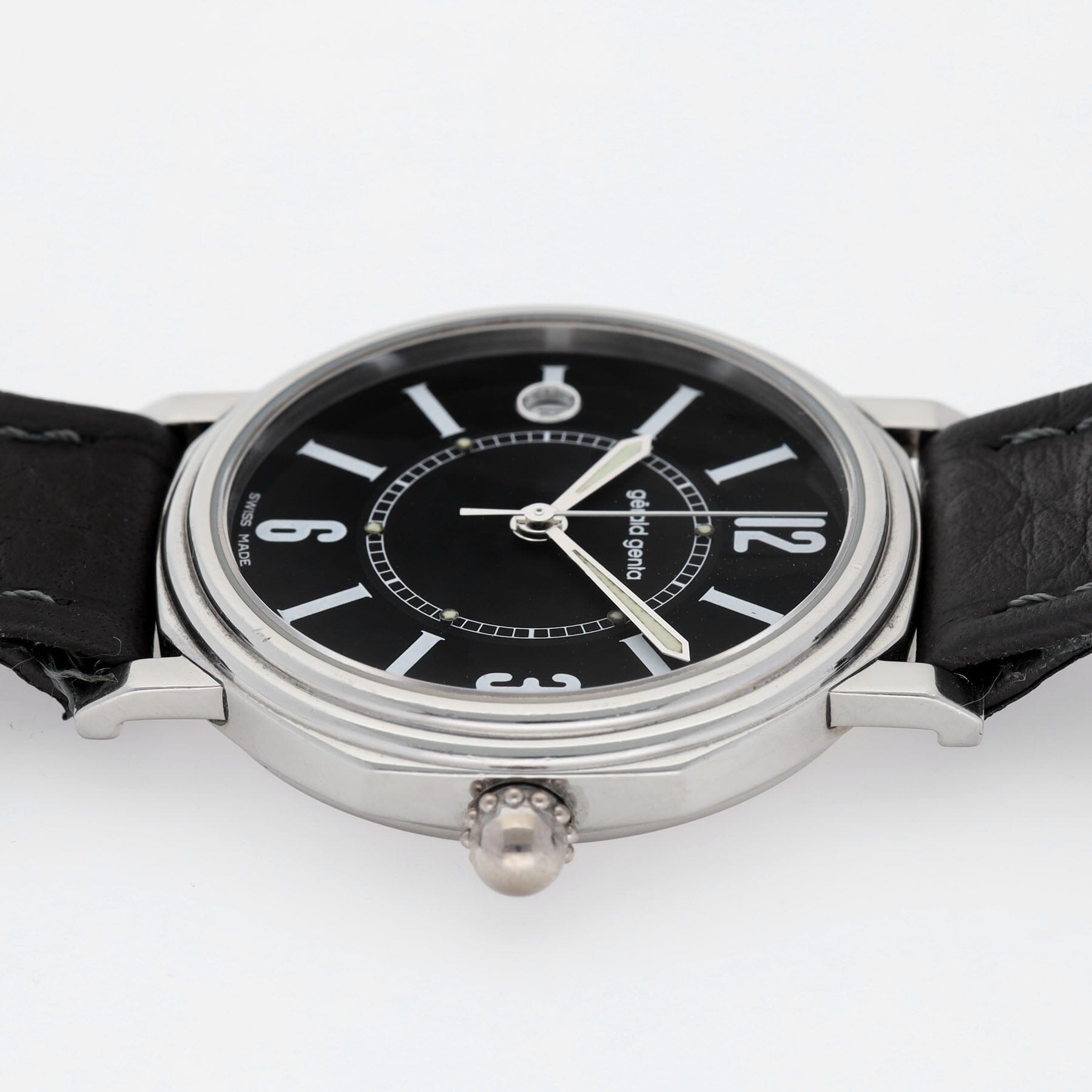 Gerald Genta Octo Black dial ref. g35587