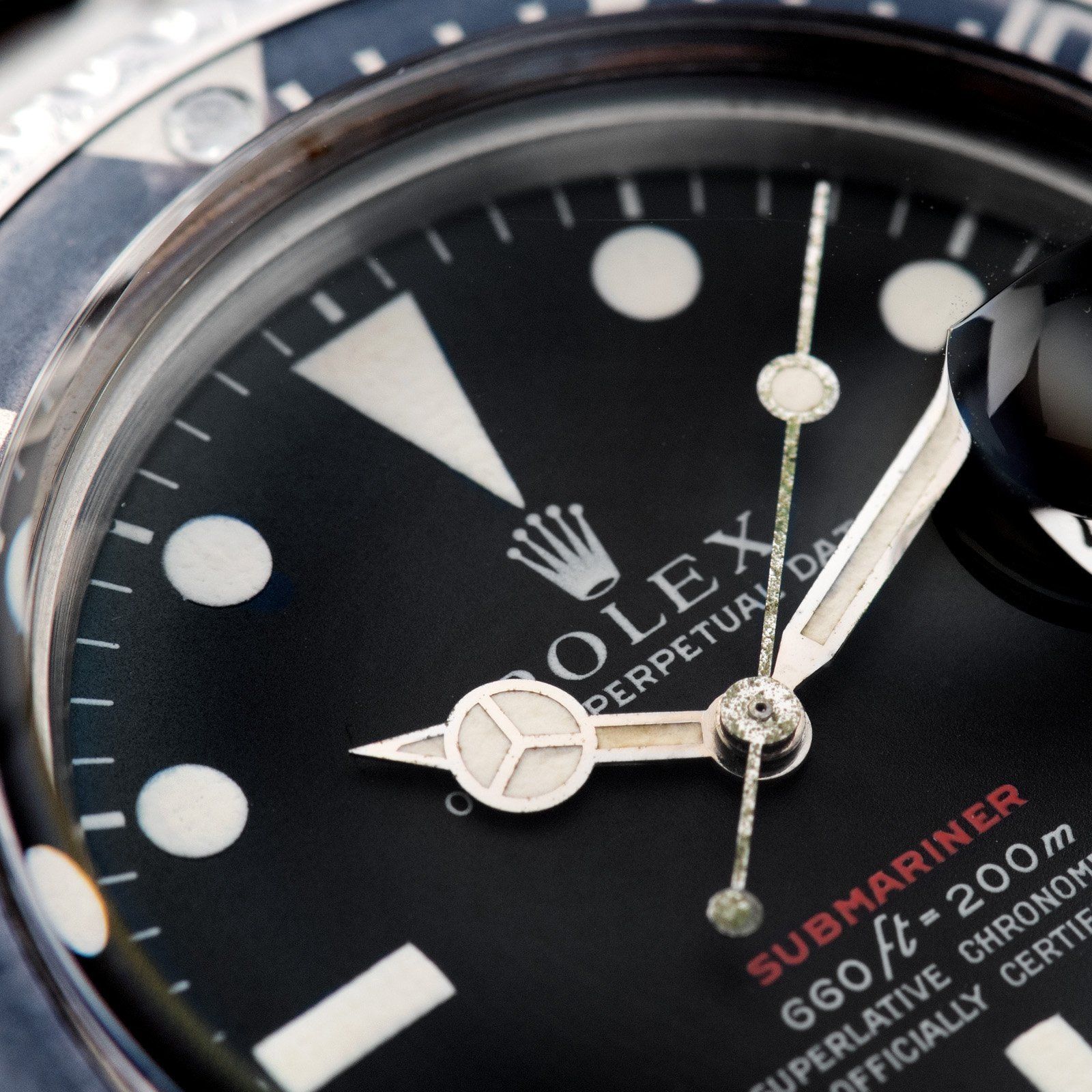 Rolex Mk 4 Red Submariner Date 1680 