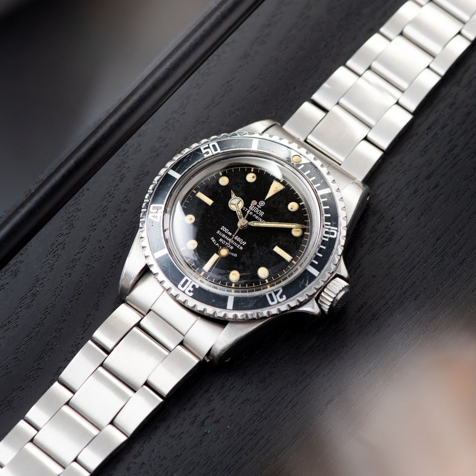 Tudor Submariner Ref 7928 Gilt Chapter Ring Original Owner