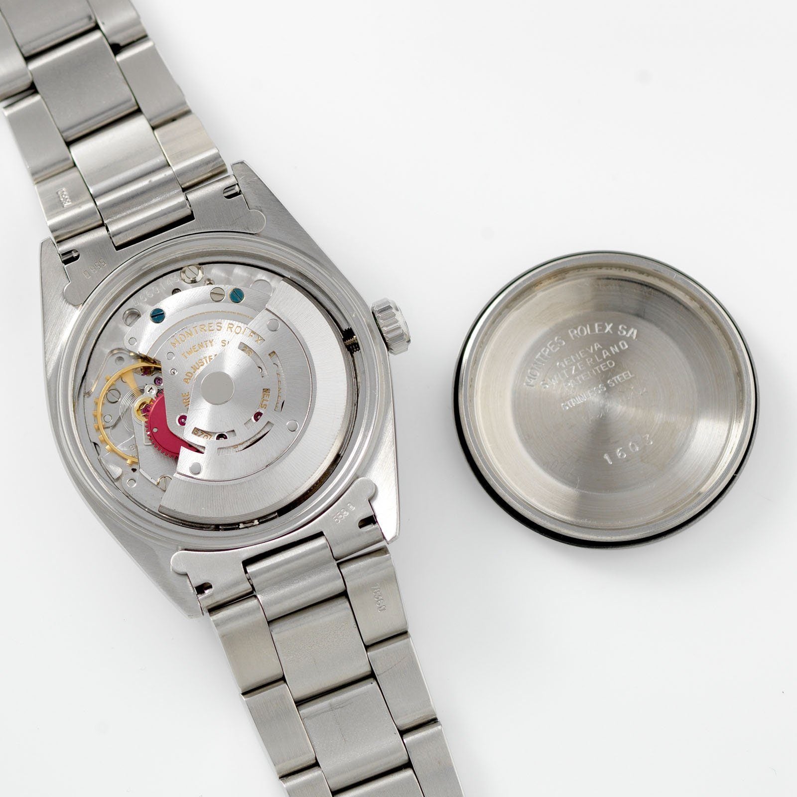 Rolex Datejust Reference 1600 Grey Dial 