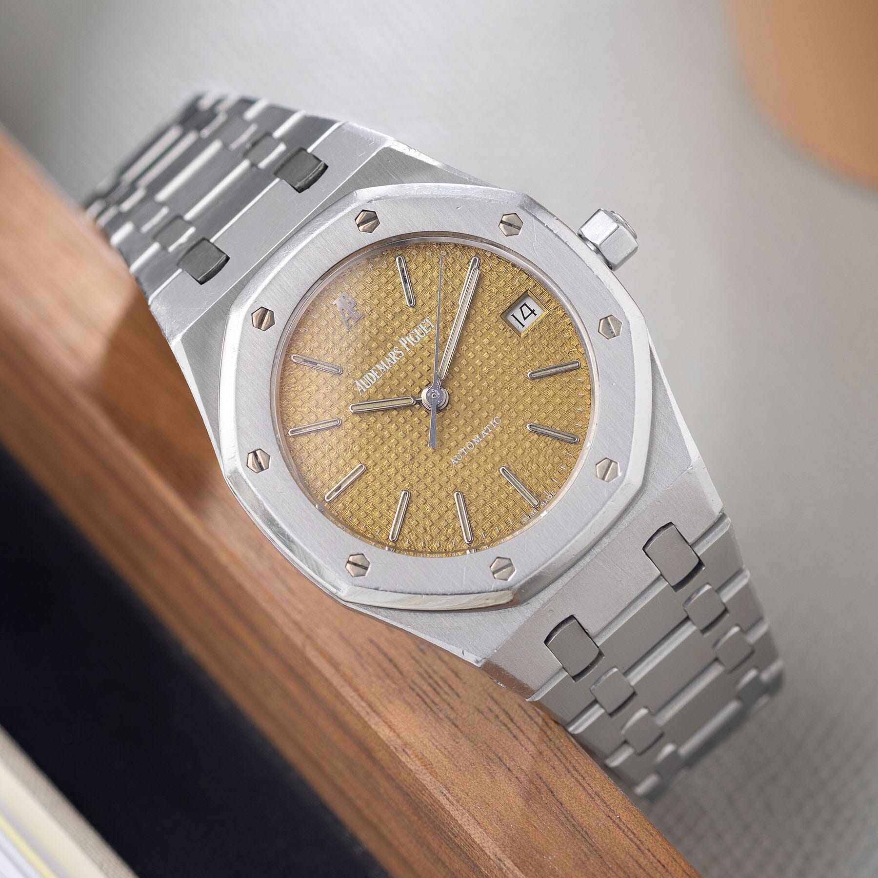 Audemars Piguet Royal Oak 14790 Tropical dial with Original Guarantee Paper