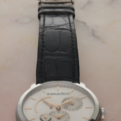 Audemars Piguet Jules Audemars Dual Time White Gold Full Set