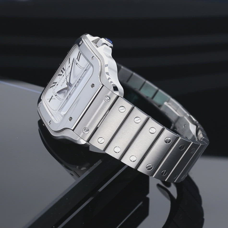 Cartier Santos de Cartier WSA0018 Steel Full Set from 2022